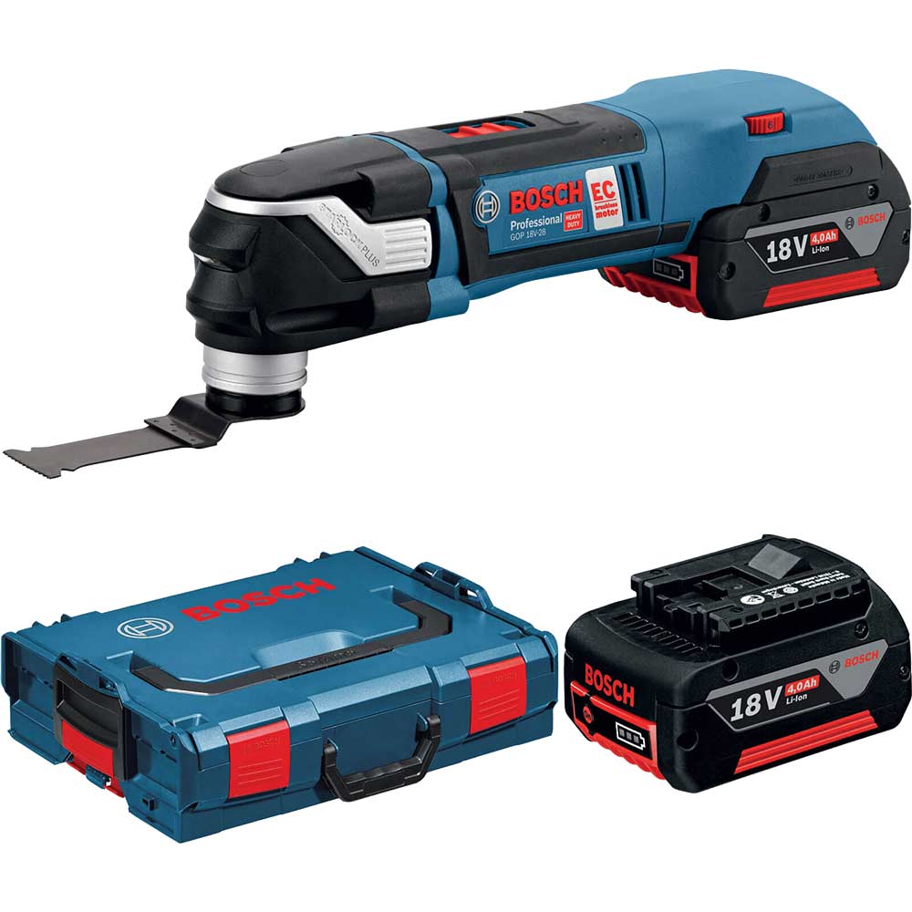 Bosch GOP 18V-28 Brushless Multi-Tool Kit 18V 2 x 5.0Ah Li-ion