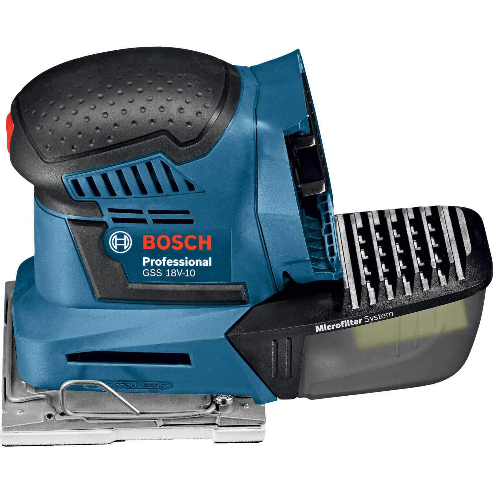 Bosch Professional Gss 18 V-10 Cordless Orbital Sander (Without Battery And  Charger) - L-Boxx