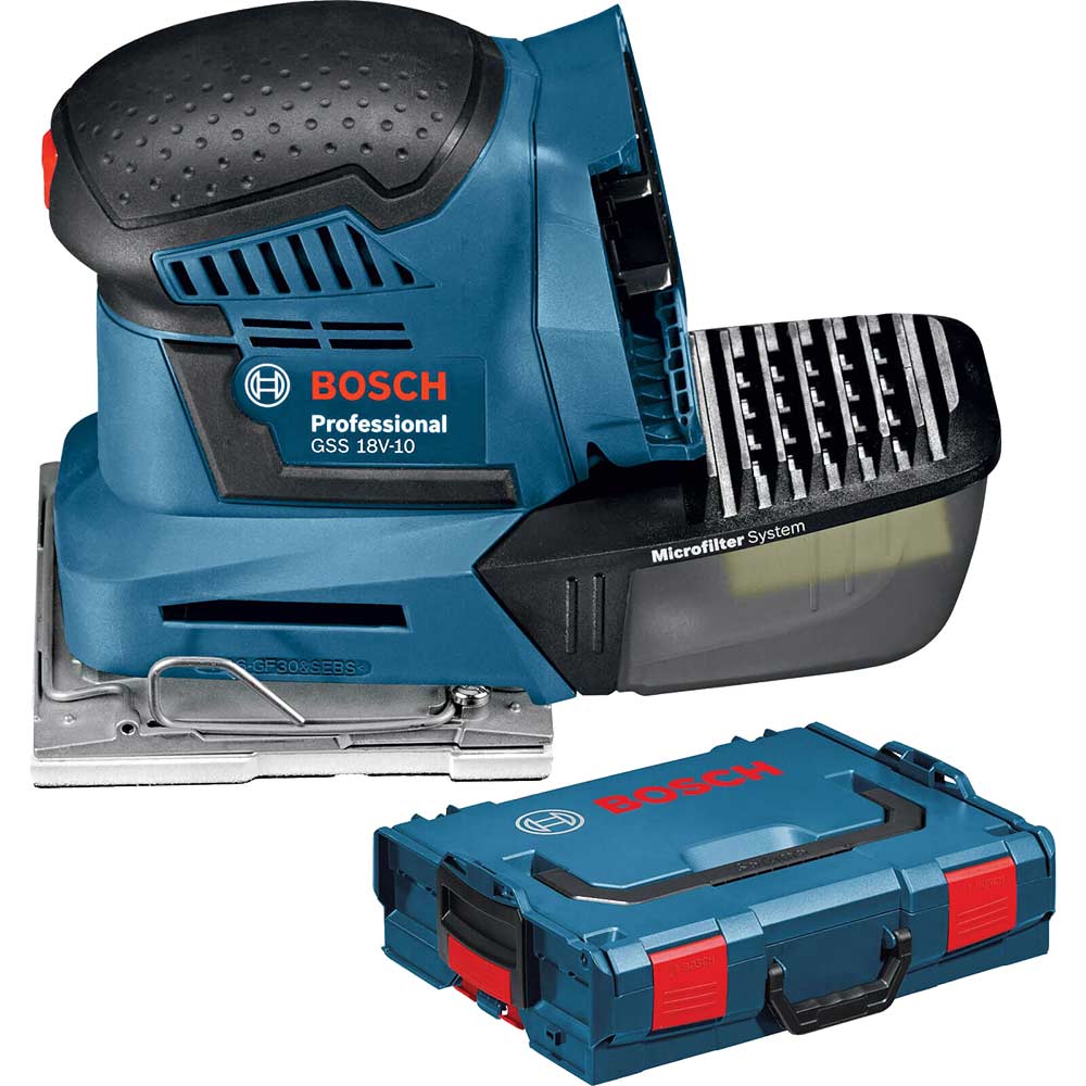 Bosch GSS 18 V-10 18v Cordless Palm Sander No Batteries No Charger Case