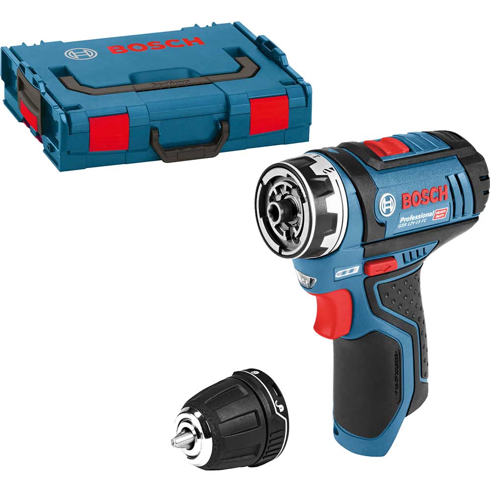 Bosch GSR 12 V-15 FC Cordless Flexiclick Drill Driver No Batteries No Charger Case