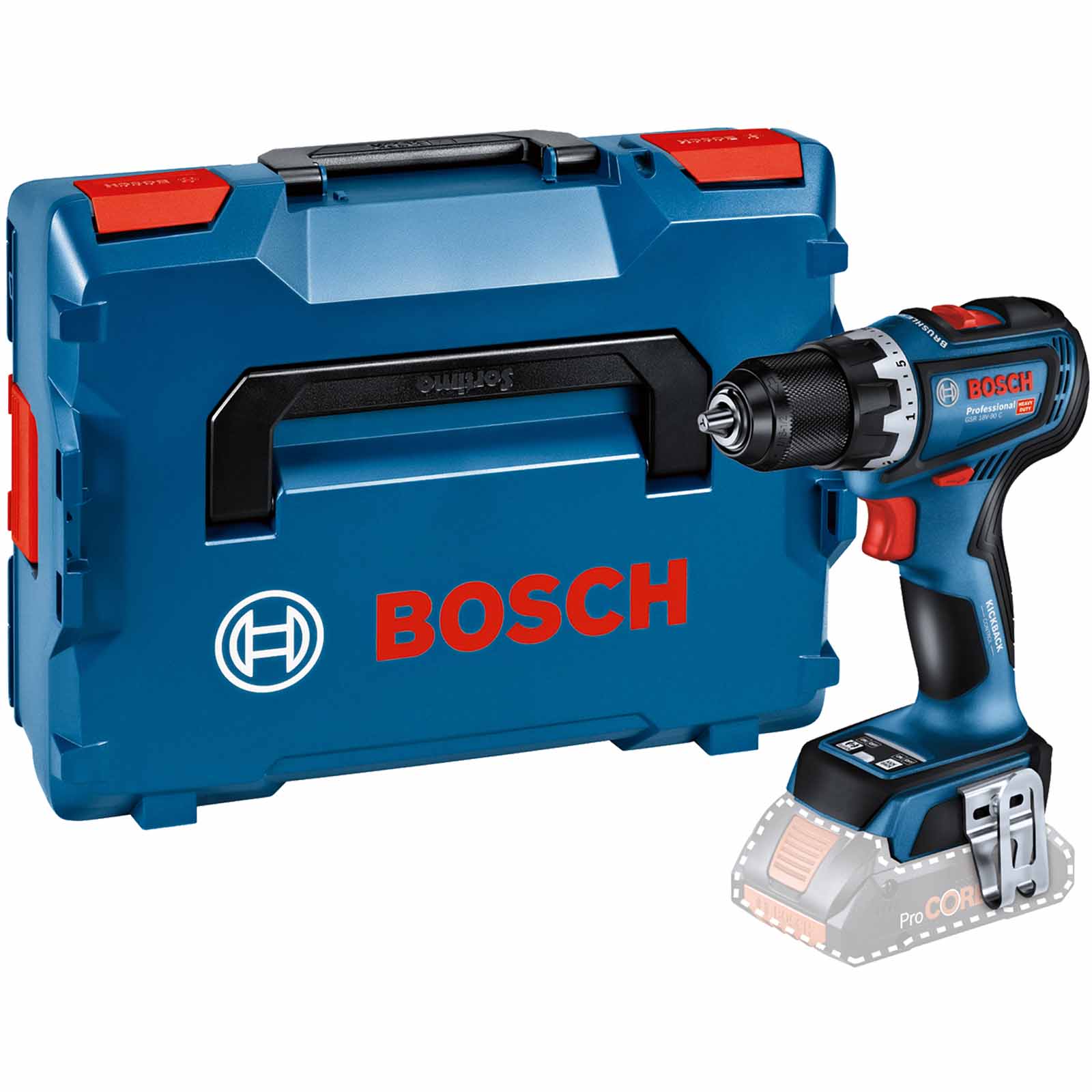 Bosch GSR 18V-90 C 18v Cordless Brushless Drill Driver No Batteries No Charger Case