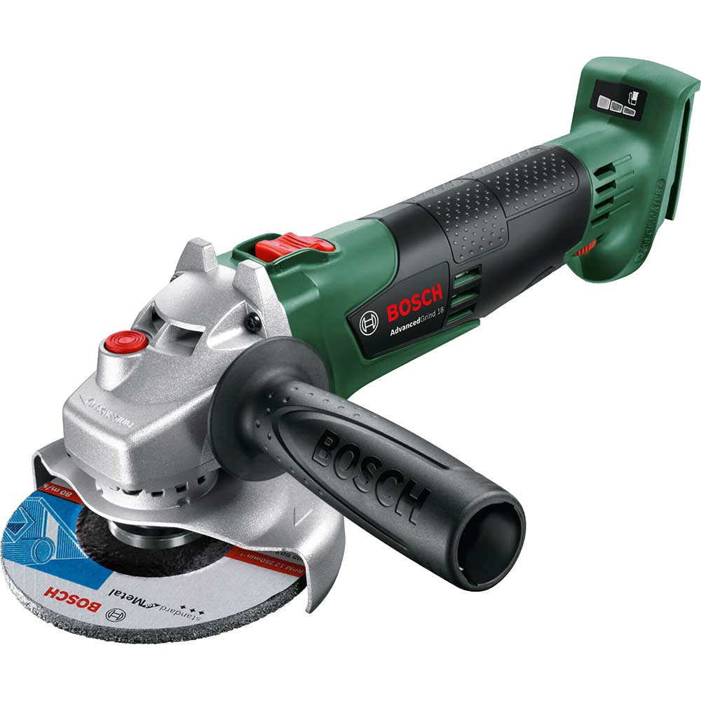 Bosch ADVANCEDGRIND 18v Cordless Angle Grinder 125mm No Batteries No Charger No Case