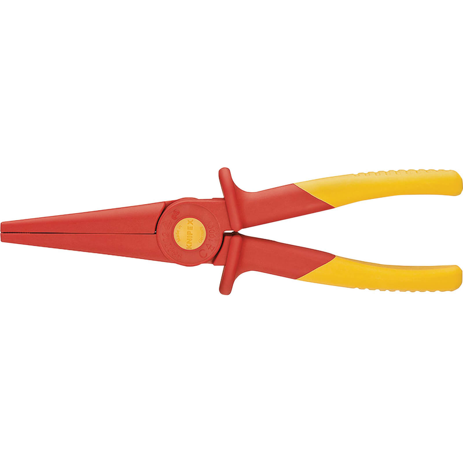 Knipex Fully Insulated Plastic Soft Grip Long Nose Pliers 180mm