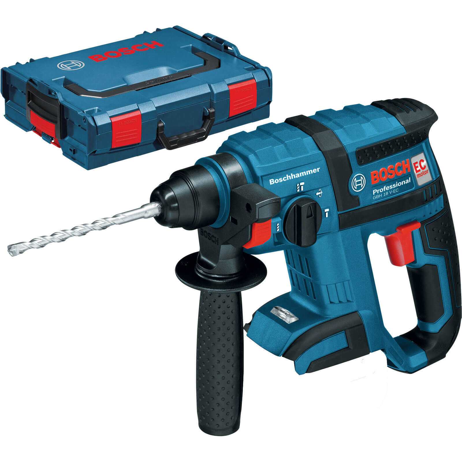 Photo of Bosch Gbh 18 V-ec 18v Cordless Sds Drill No Batteries No Charger Case