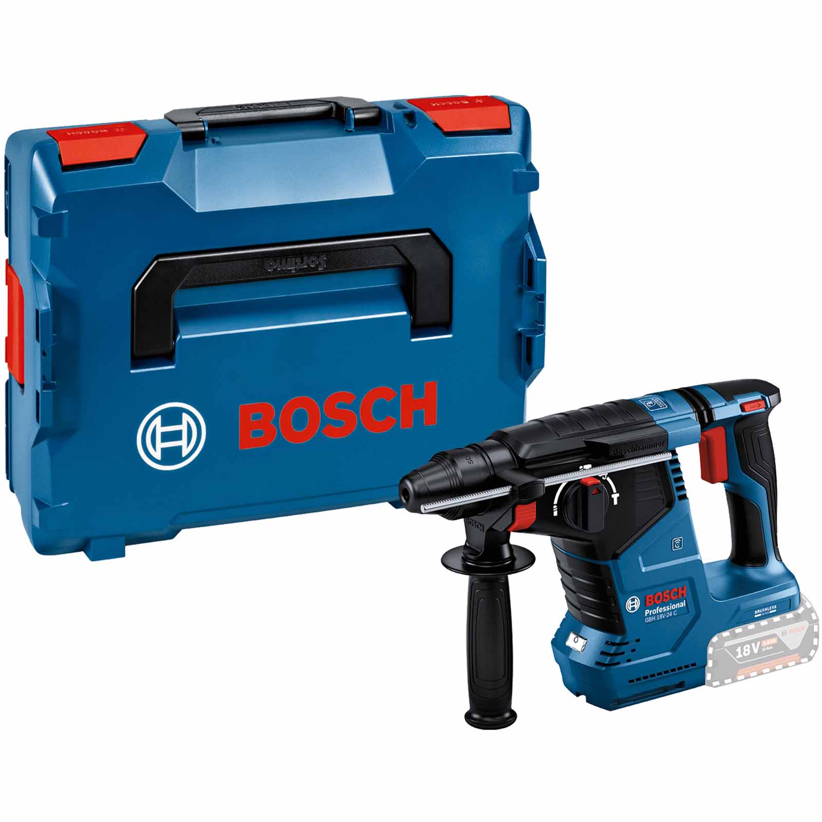 Bosch GBH 18V-24 C 18v Cordless Brushless SDS Plus Drill No Batteries No Charger Case