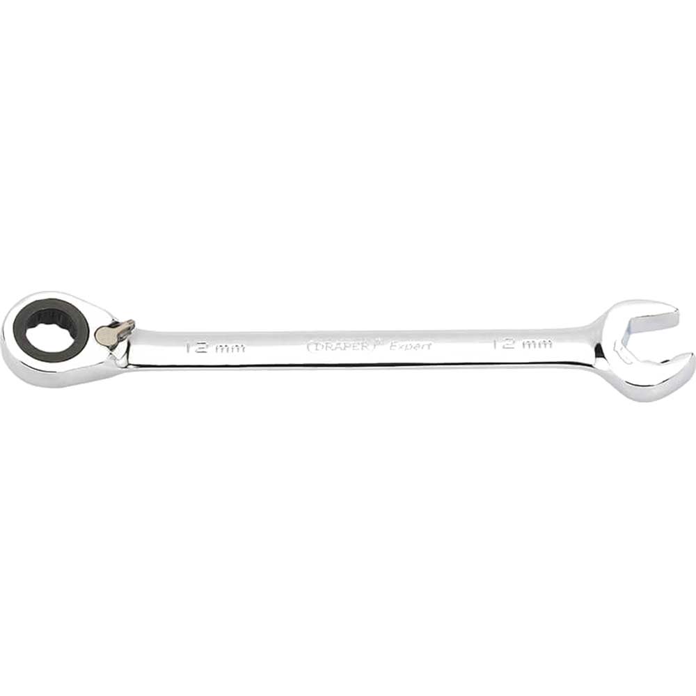 View Draper Expert Hi Torq Ratchet Combination Spanner 12mm View Draper Expert Hi Torq Ratchet Combination Spanner 12mm