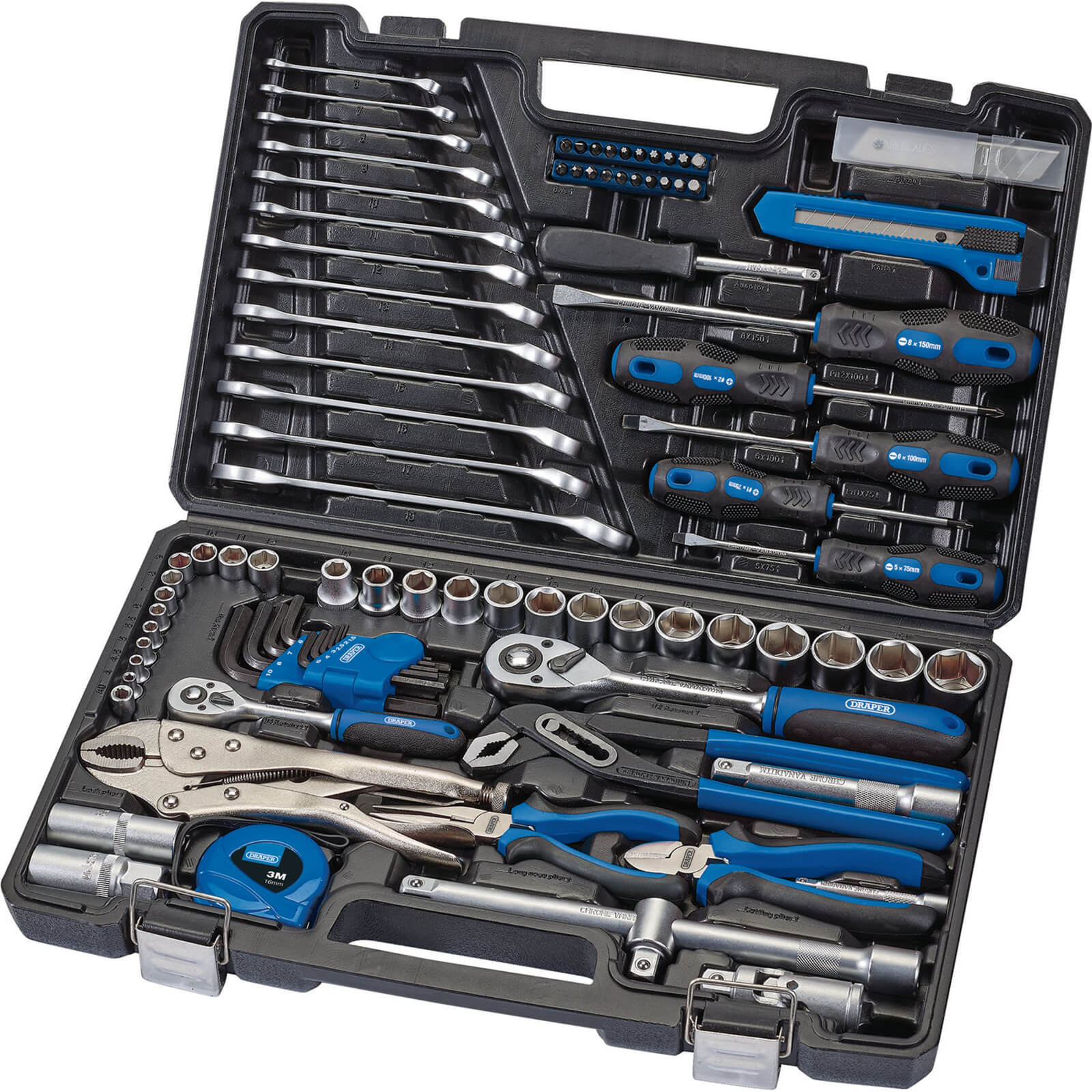 Photo of Draper 100 Piece General Maintenance Tool Kit