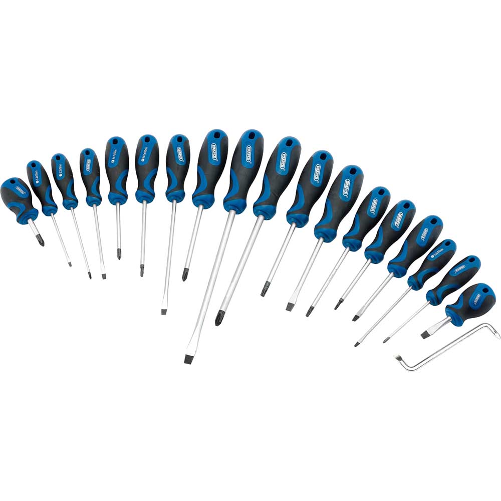Photo of Draper 19 Piece Soft Grip Screwdriver Set