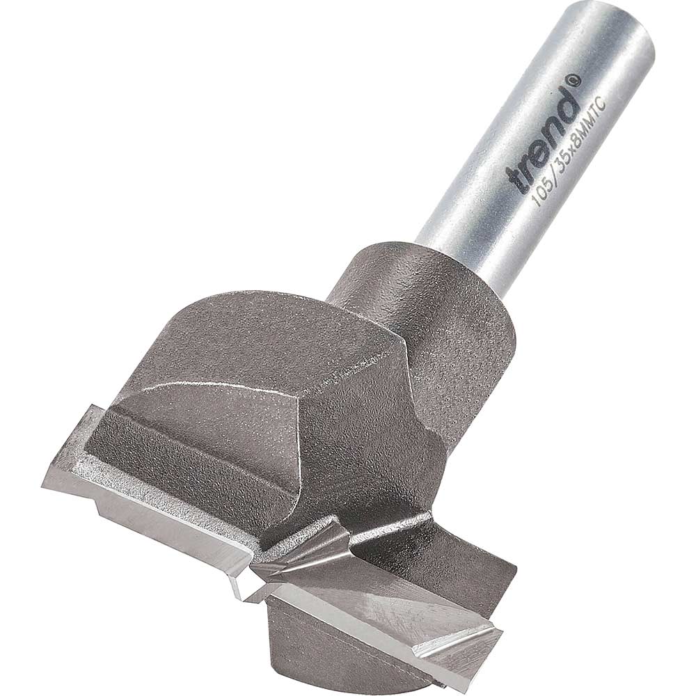 Photo of Trend Hinge Boring Router Machine Bit 35mm 8mm
