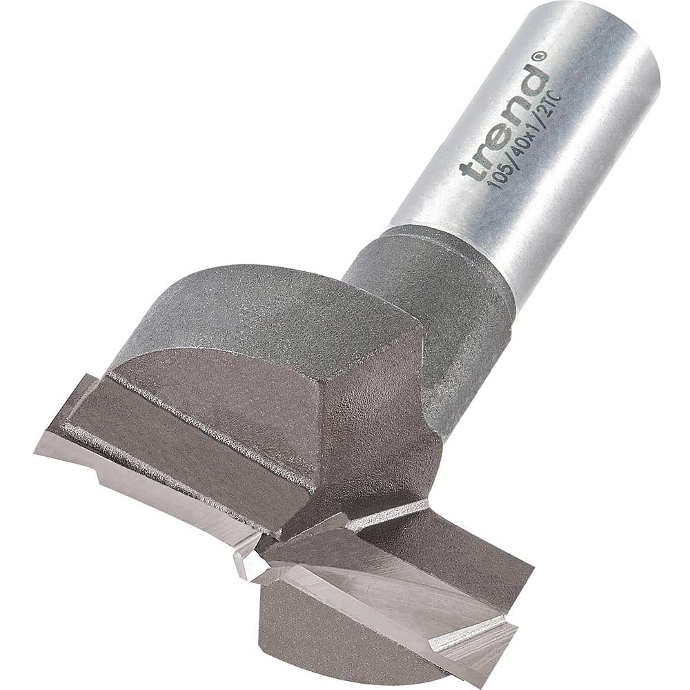 Photo of Trend Hinge Boring Router Machine Bit 40mm 1/2