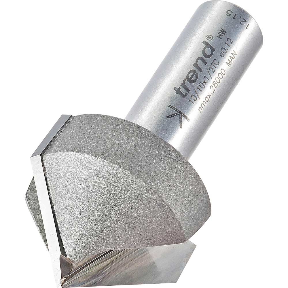 Photo of Trend Chamfer V Groove Router Cutter 32mm 15mm 1/2