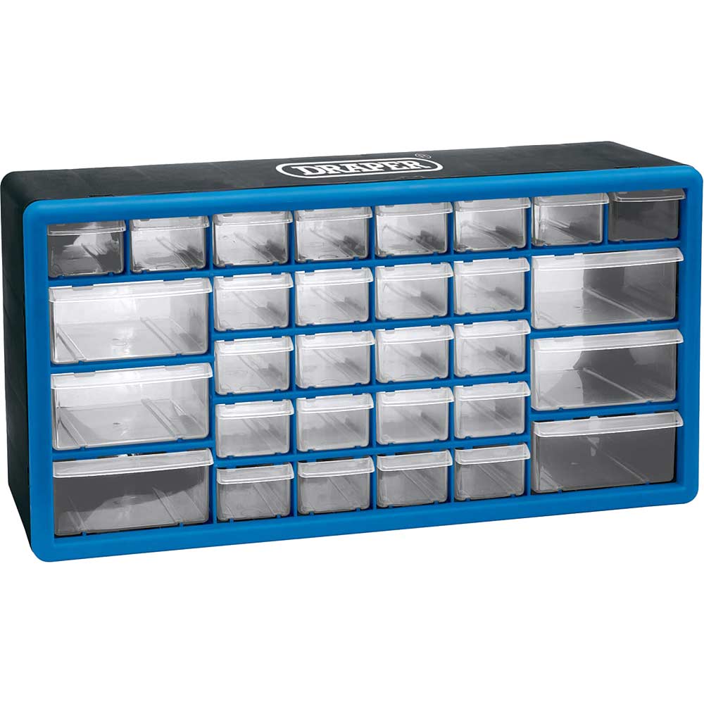 Image of Draper 30 Drawer Wall Mountable Organiser Cabinet