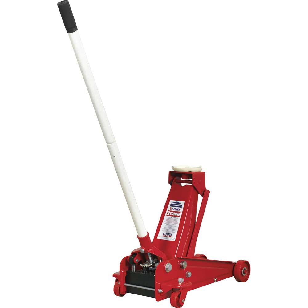 Sealey 1250CX Yankee Short Chassis Trolley Jack Trolley Jacks