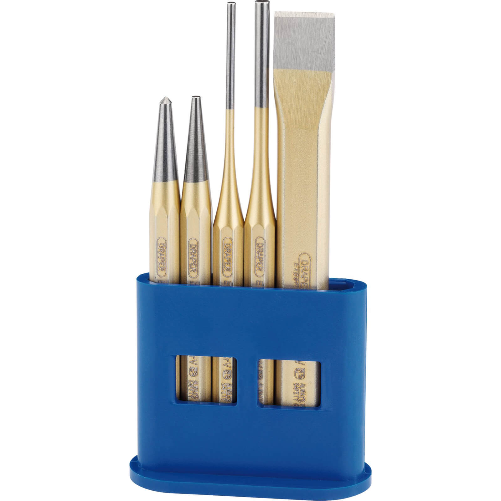 Image of Draper Expert 5 Piece Cold Chisel and Punch Set