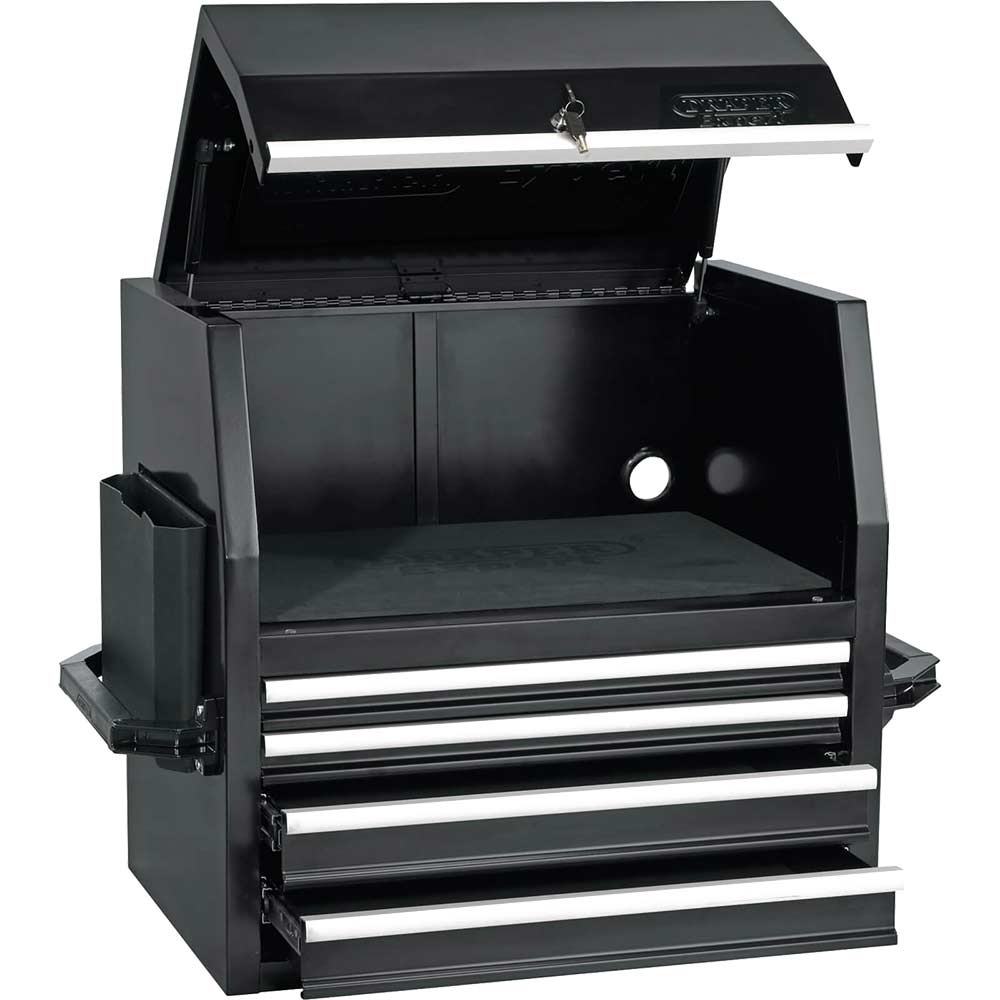 View Draper Expert 4 Drawer Tool Chest Black View Draper Expert 4 Drawer Tool Chest Black