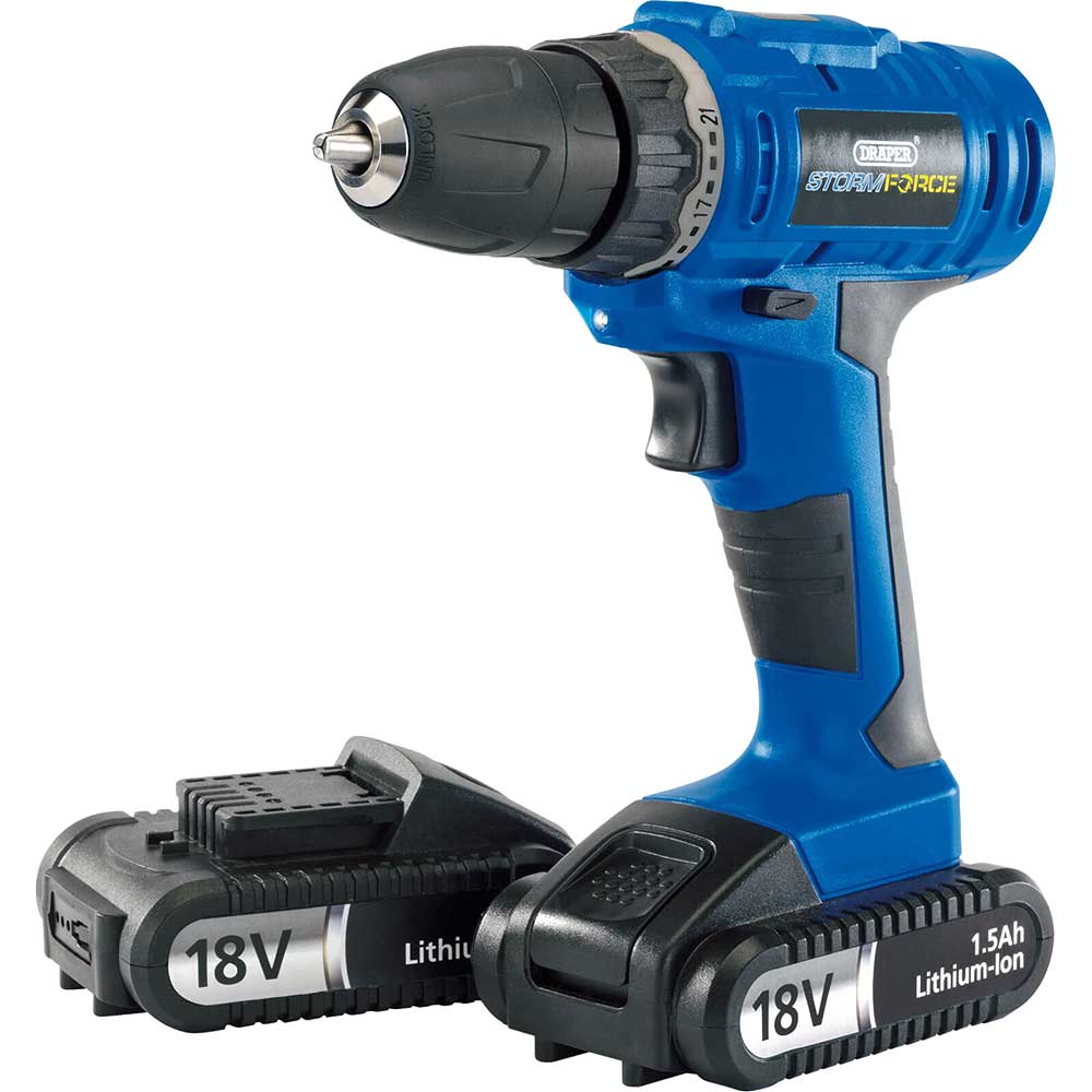 Draper 18v cordless drill deals