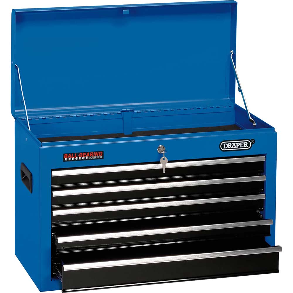 Photo of Draper 5 Drawer Tool Chest Blue / Black