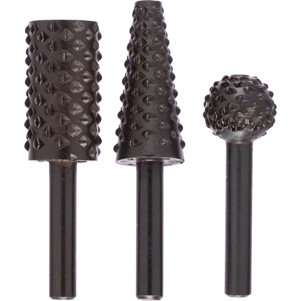 Image of Bosch 3 Piece Rasp Drill Bit Set