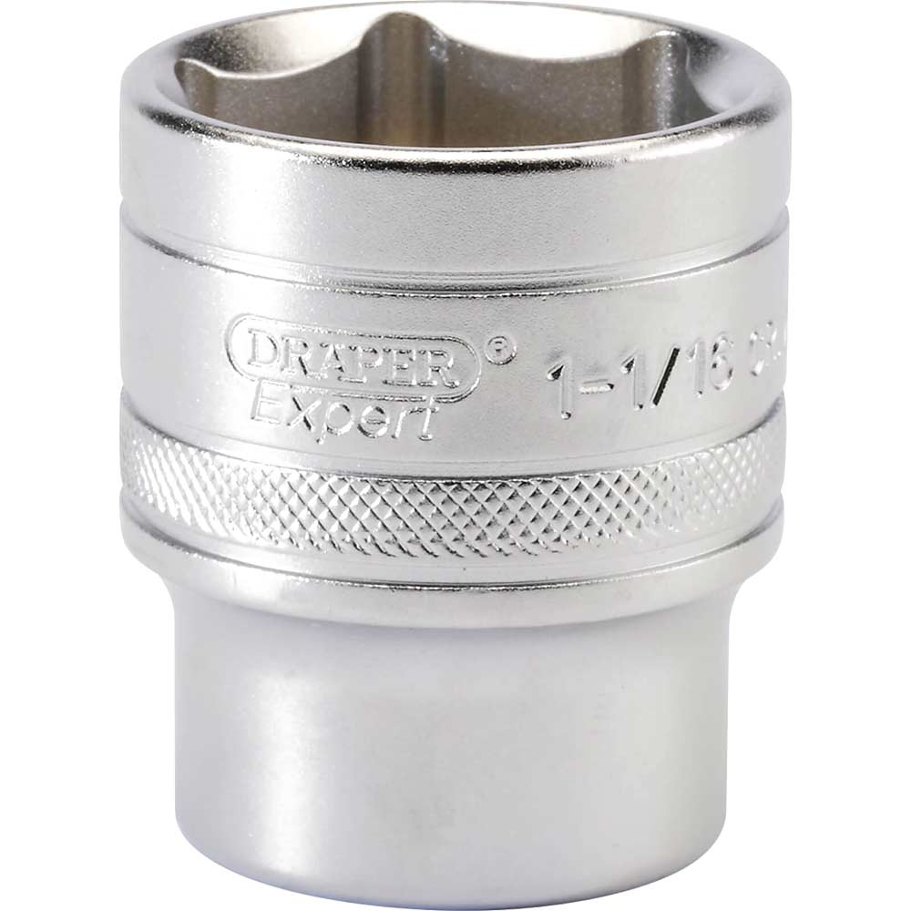 View Draper 1/2" Drive Satin Finish Hexagon Socket Imperial 1/2" 1" 1/16" View Draper 1/2" Drive Satin Finish Hexagon Socket Imperial 1/2" 1" 1/16"