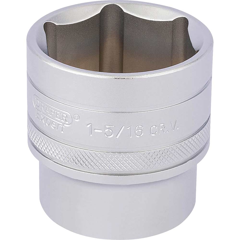 View Draper 1/2" Drive Satin Finish Hexagon Socket Imperial 1/2" 1" 5/16" View Draper 1/2" Drive Satin Finish Hexagon Socket Imperial 1/2" 1" 5/16"