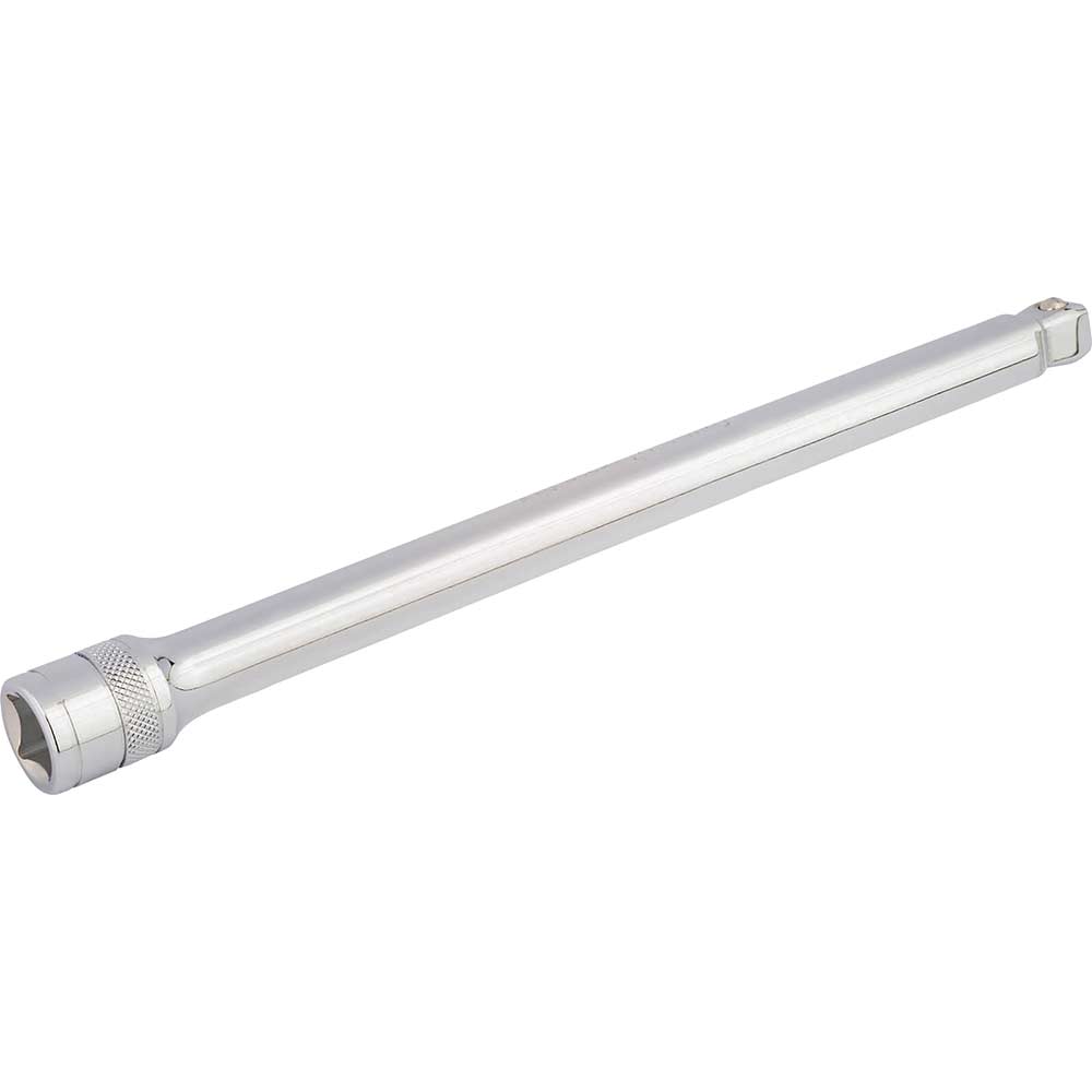 Image of Draper 1/2" Drive Polished Chrome Wobble Socket Extension Bar 1/2" 250mm