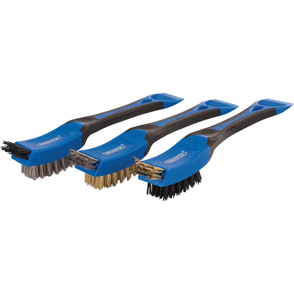 Photo of Draper Wbs3 3 Piece Mini Wide Head Brush Set