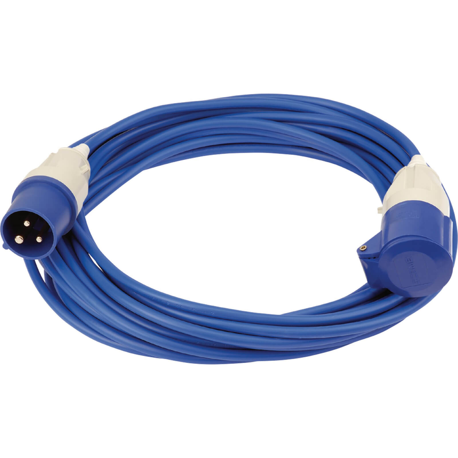 Photo of Draper Extension Trailing Lead 16 Amp 2.5mm Blue Cable 240v 14m