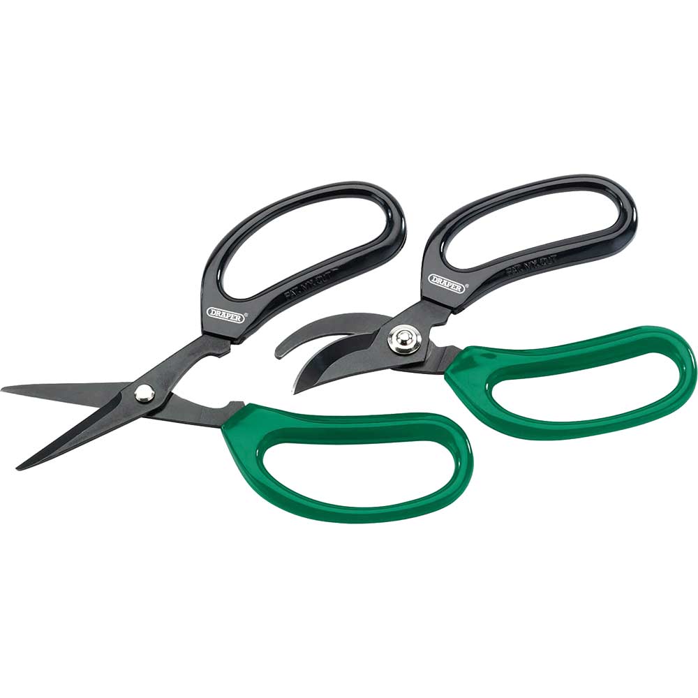 Photo of Draper 2 Piece Soft Grip Garden Scissor Set