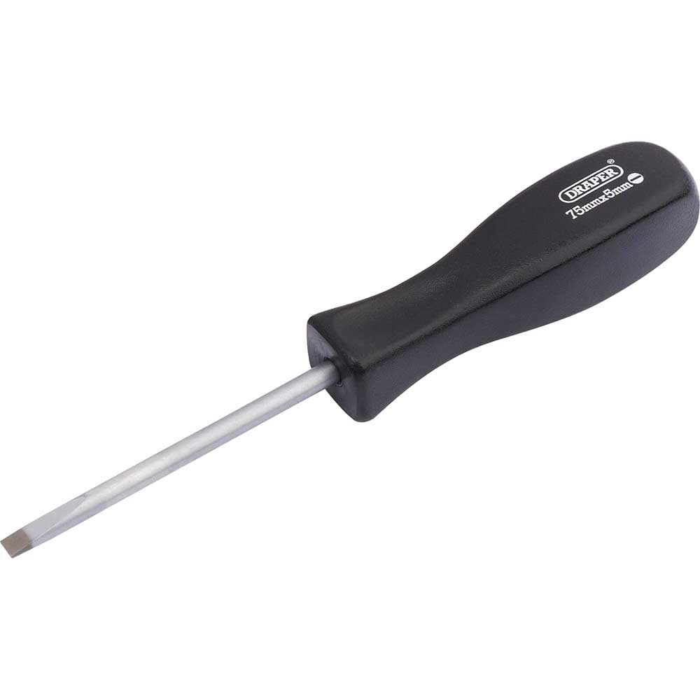Photo of Draper Expert Mechanics Flared Slotted Screwdriver 5mm 75mm