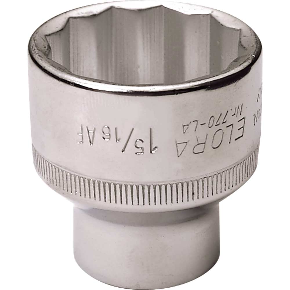 Image of Elora 1/2" Drive Bi Hexagon Socket Imperial 1/2" 1" 5/16"