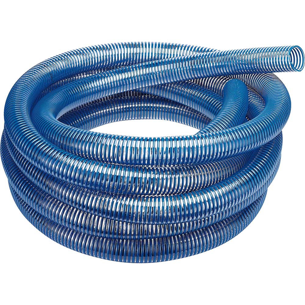 Image of Draper Solid Wall PVC Suction Hose 75mm 10m