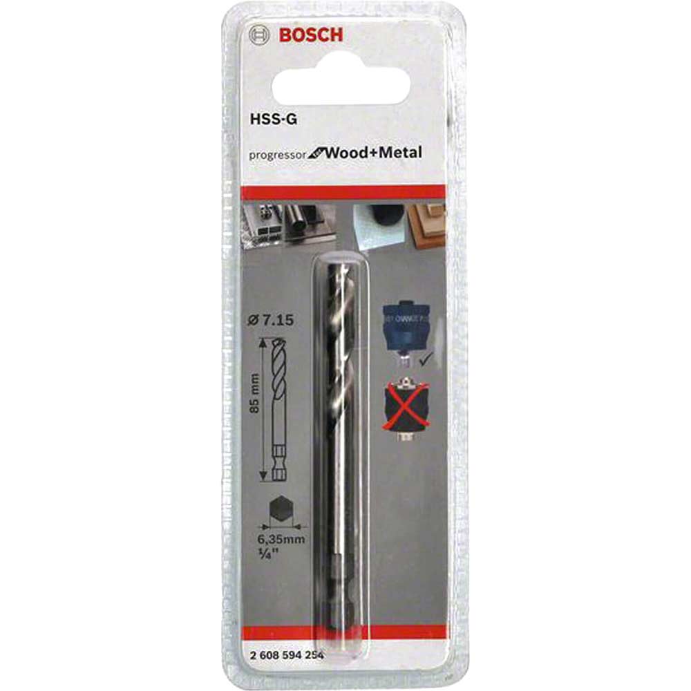 Bosch Hole Saw Arbor HssG Pilot Drill Bit Holesaw Arbors & Pilot Drills