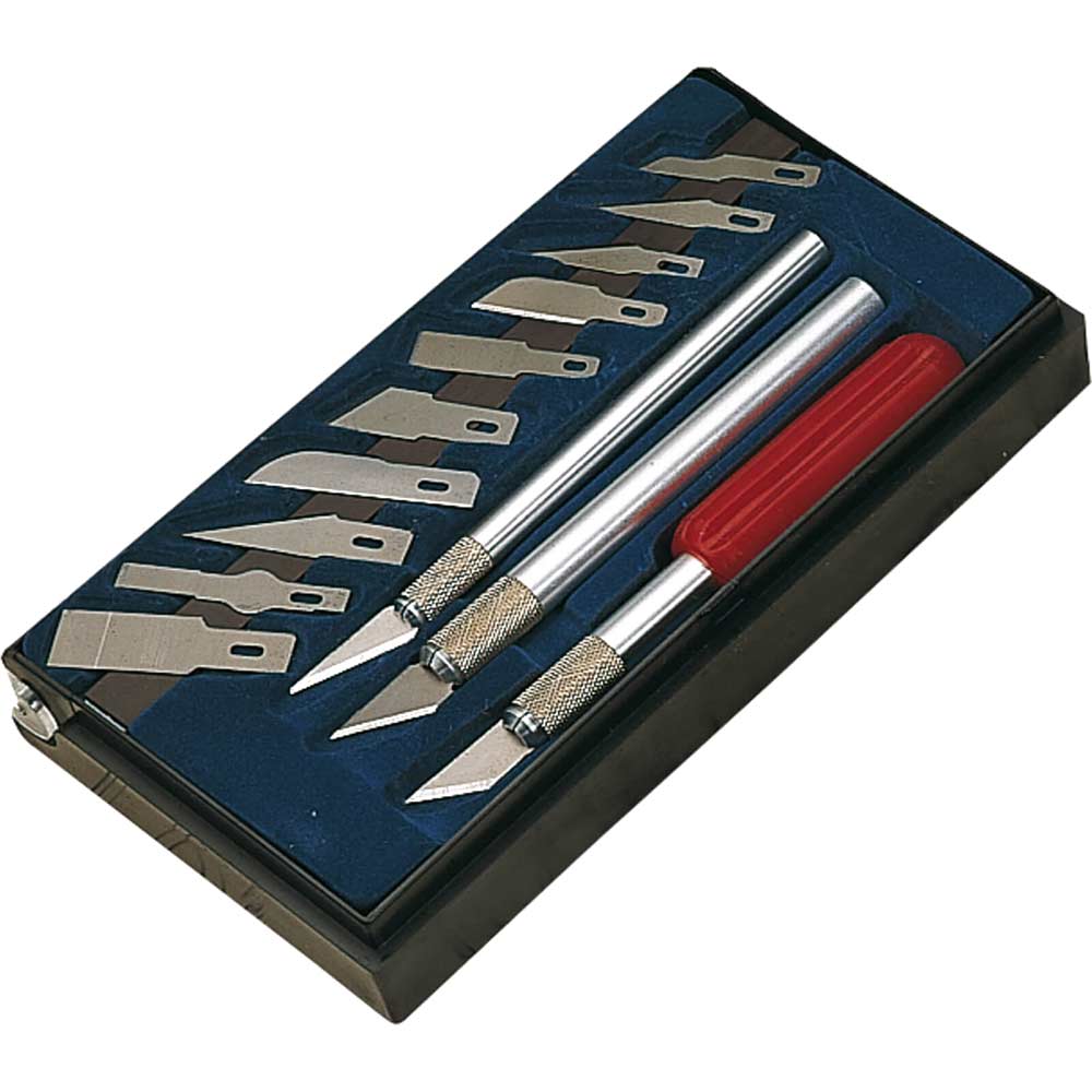 Draper 16 Piece Modellers Knife Kit Precision Knives