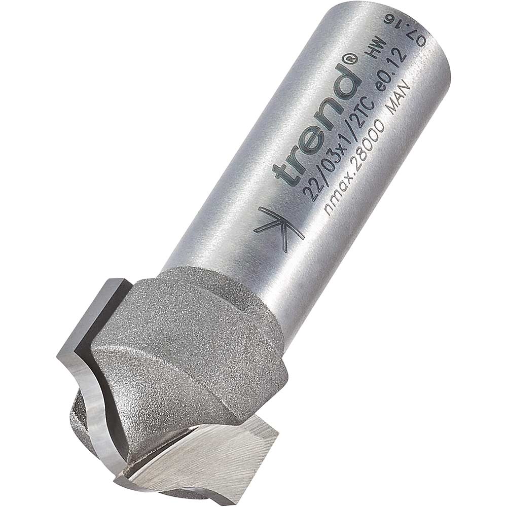 Photo of Trend Flat Ogee Router Cutter 20mm 15mm 1/2