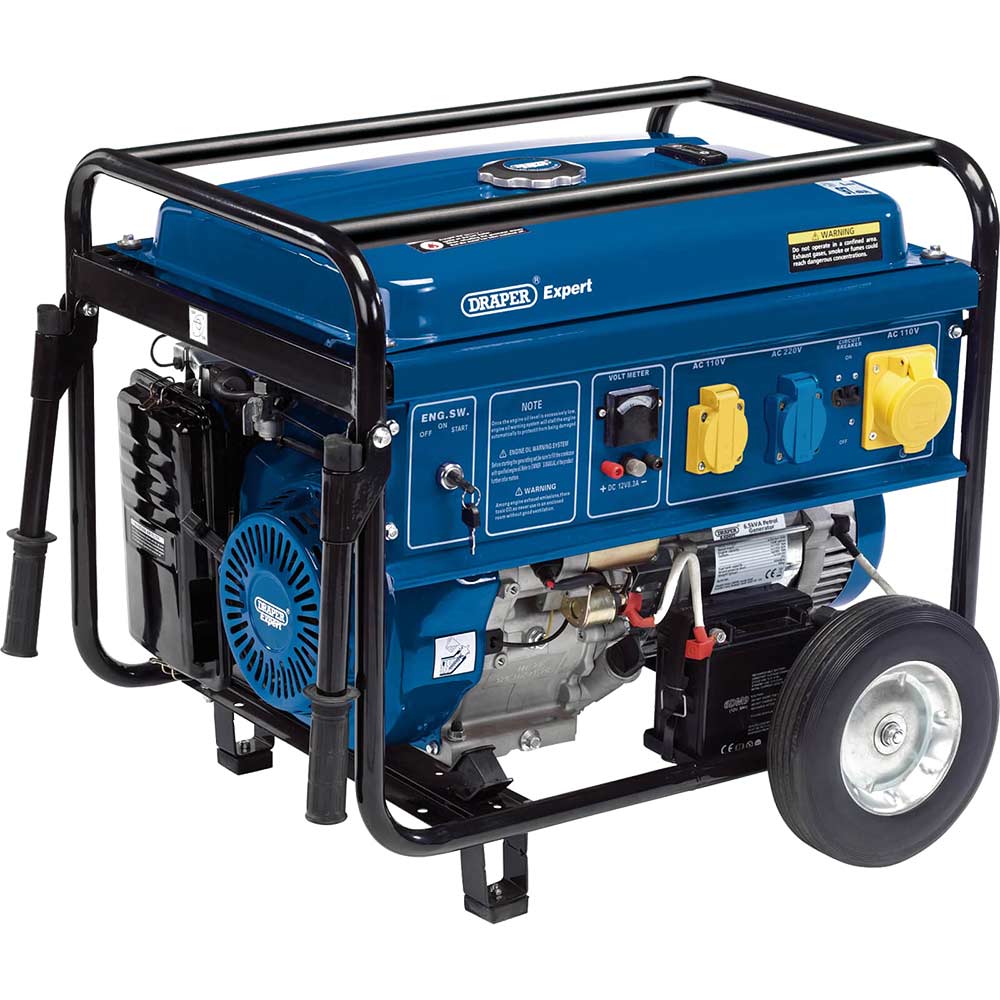 Photo of Draper Pg43w Petrol Generator 4kva