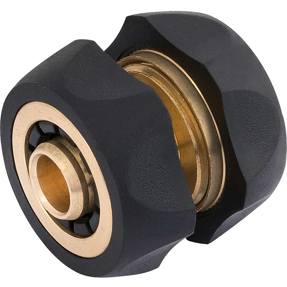 Photo of Draper Brass Hose Pipe Joiner Repairer Connector 1/2