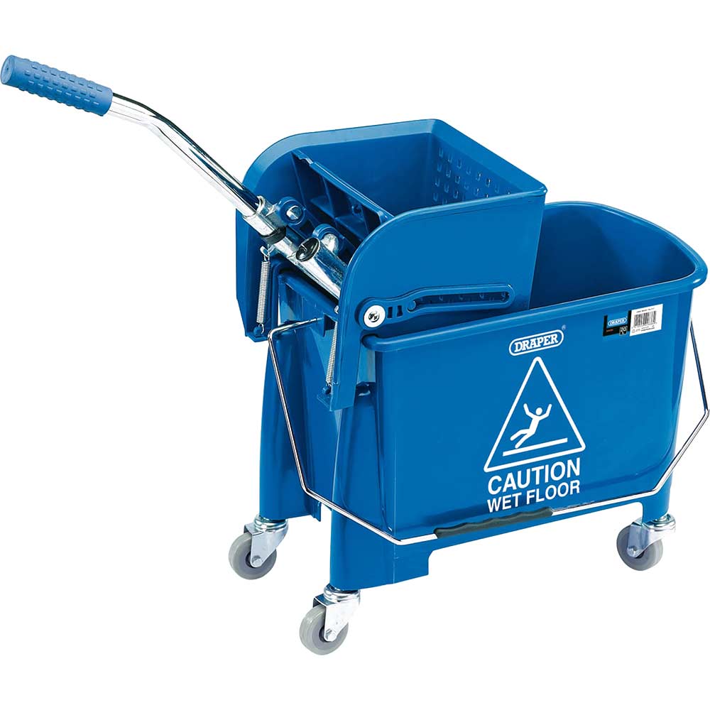 Photo of Draper Kentucky Wheeled Mop Bucket 20l