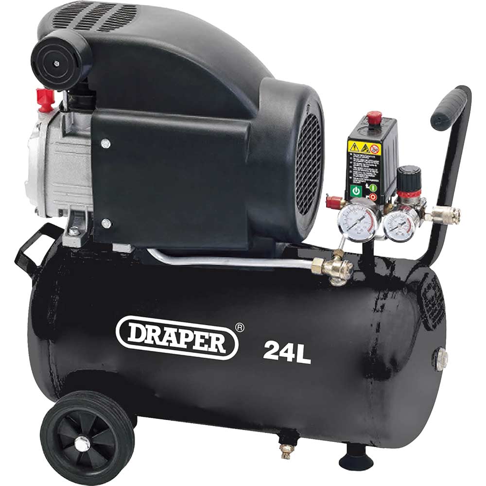 Image of Draper DA25/207 Air Compressor 24 Litre 240v