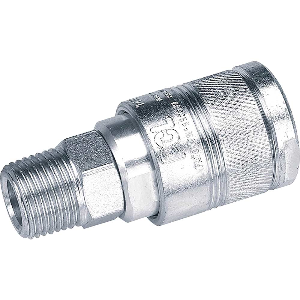 Photo of Draper Pcl M100 Air Line Coupling Male Thread 1/2