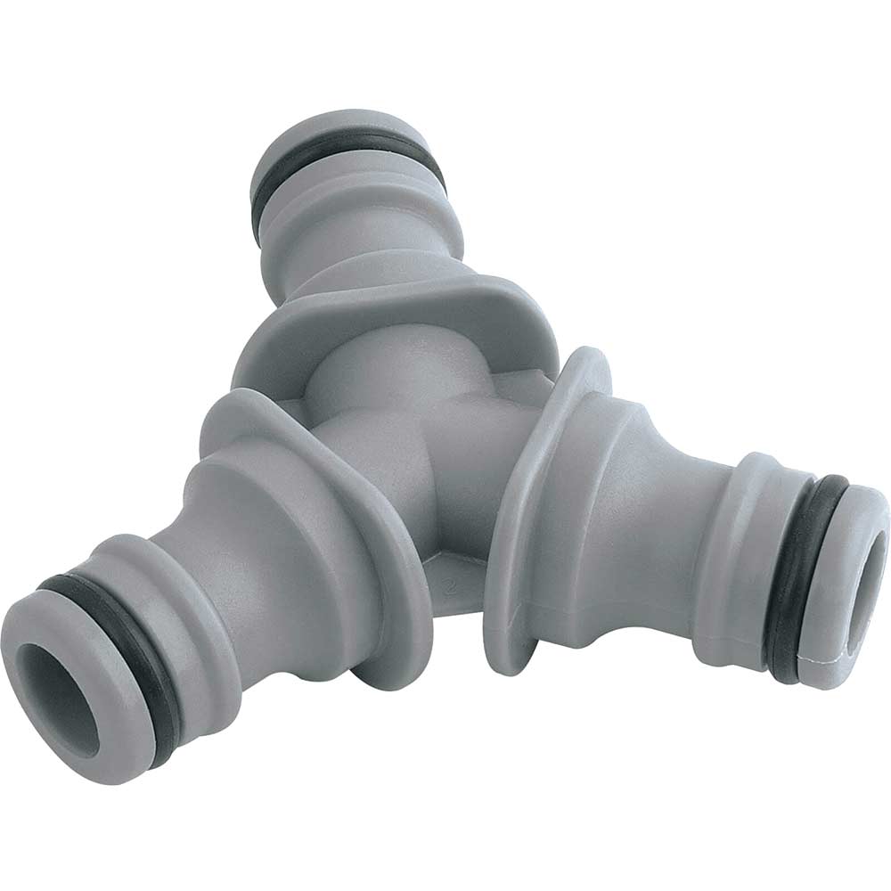Photo of Draper 3 Way Garden Hose Connector
