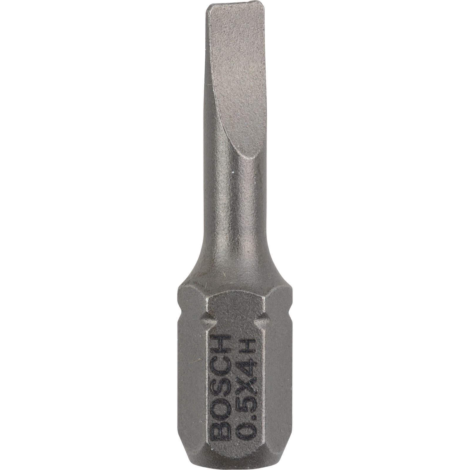 Photo of Bosch Extra Hard Slotted Screwdriver Bit 4mm 25mm Pack Of 3