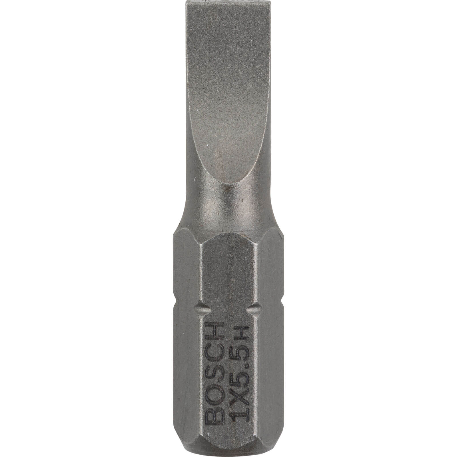 Photo of Bosch Extra Hard Slotted Screwdriver Bit 5.5mm 25mm Pack Of 3