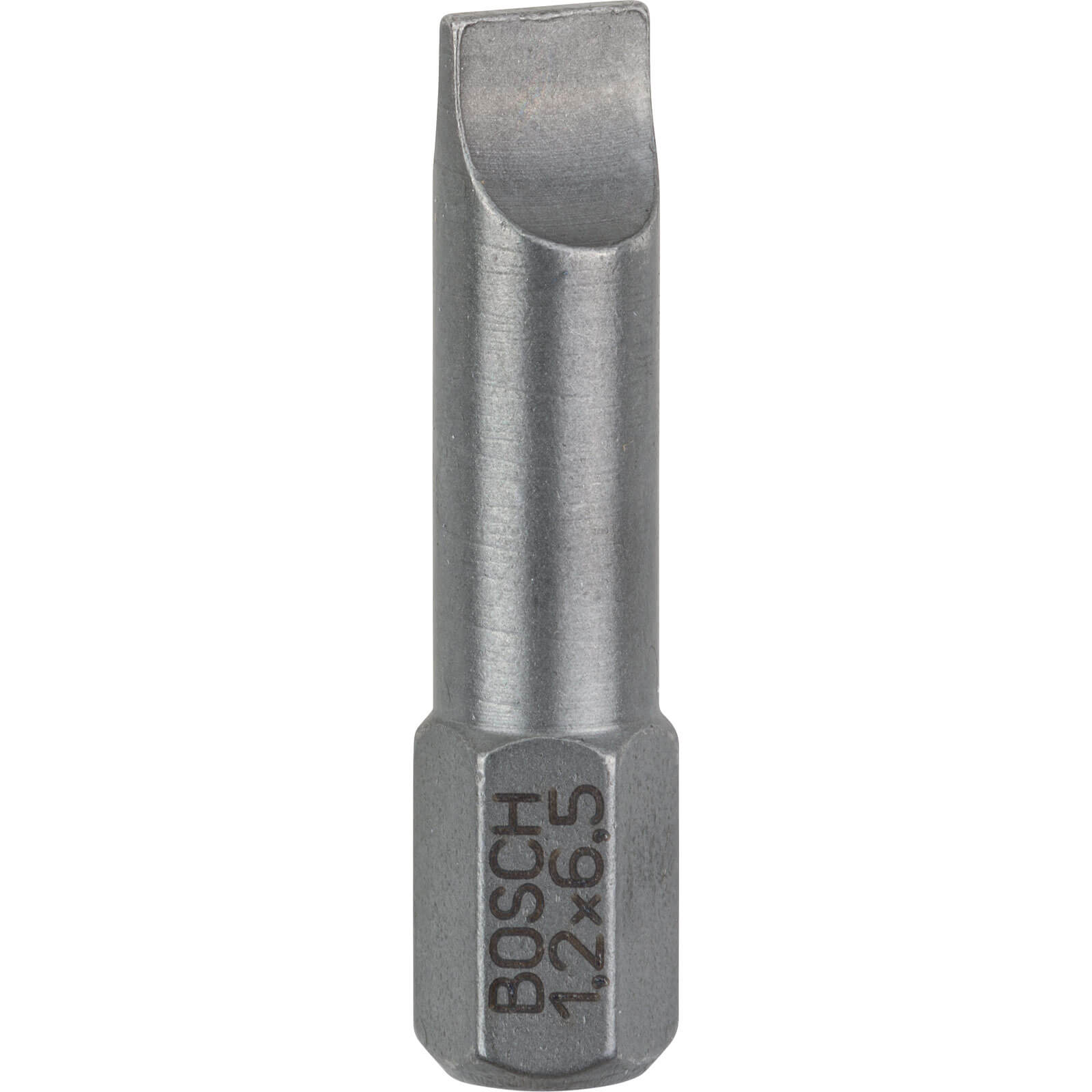 Photo of Bosch Extra Hard Slotted Screwdriver Bit 6.5mm 25mm Pack Of 3