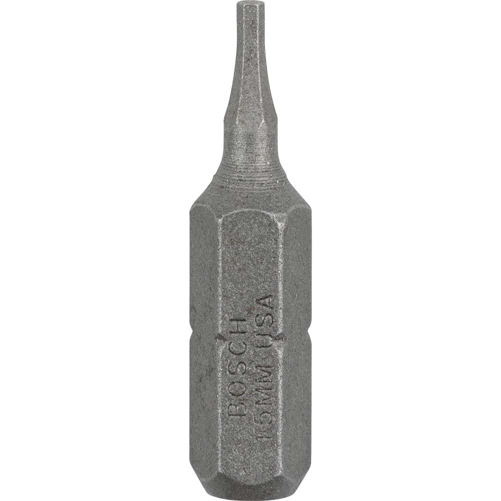 Photo of Bosch Hex Extra Hard Screwdriver Bit Hex 1.5mm 25mm Pack Of 3