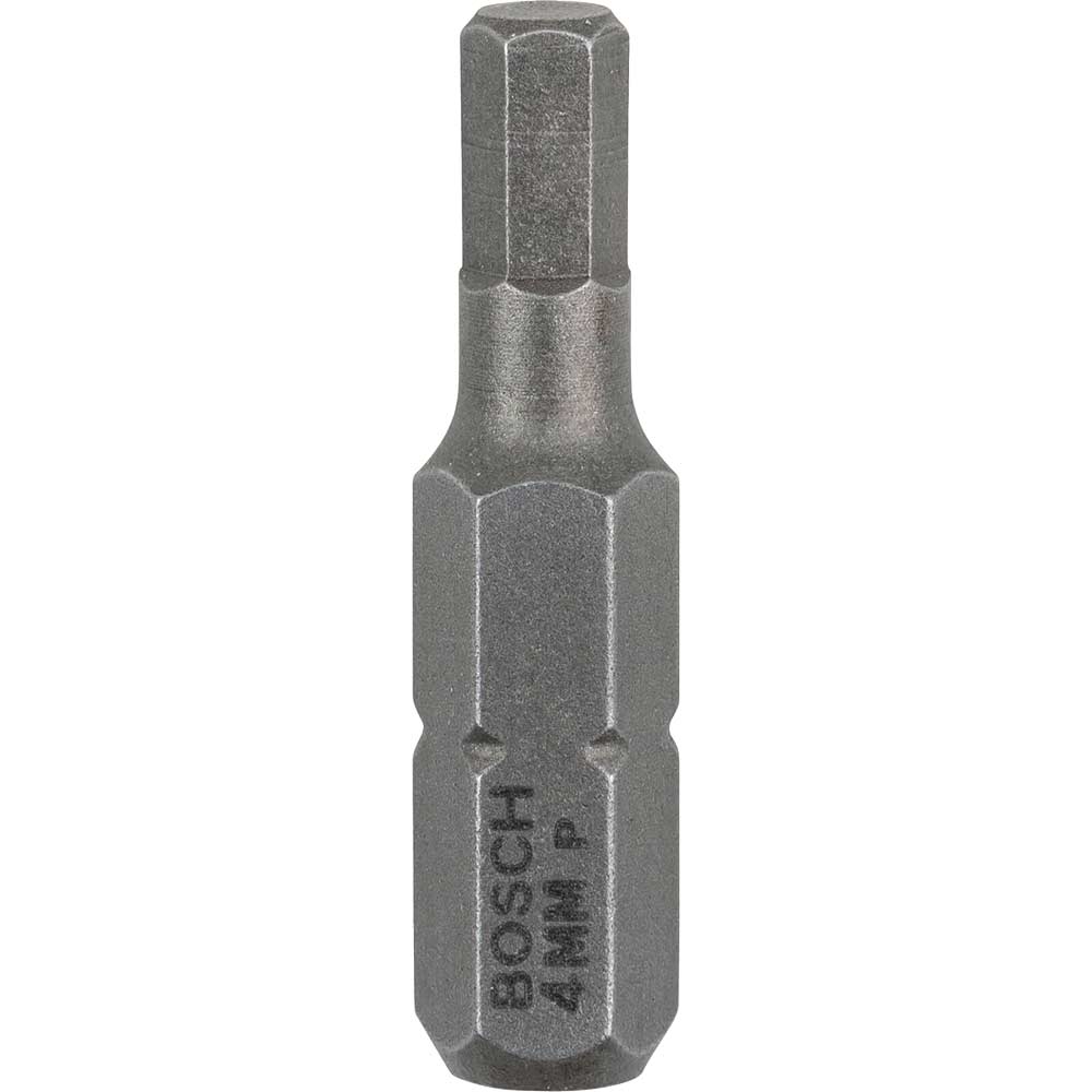 Photo of Bosch Hex Extra Hard Screwdriver Bit Hex 4mm 25mm Pack Of 3