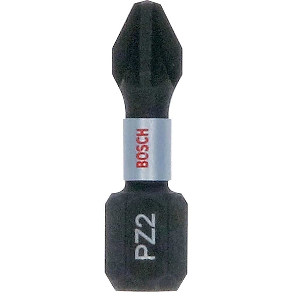 Photo of Bosch Impact Control Torsion Pozi Screwdriver Bits Pz2 25mm Pack Of 25