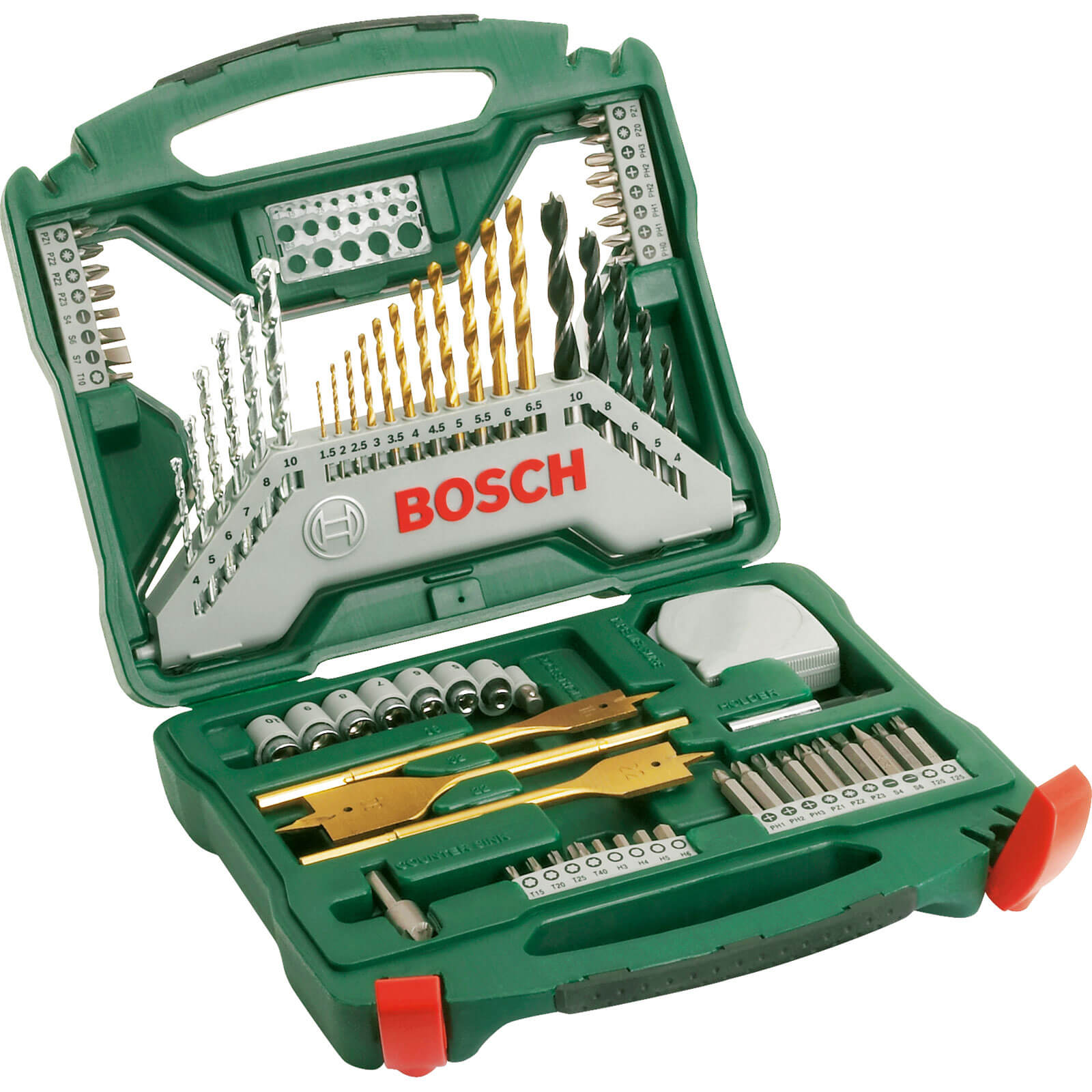 Image of Bosch X Line 70 Piece Drill Bit and Power Tool Accessory Set