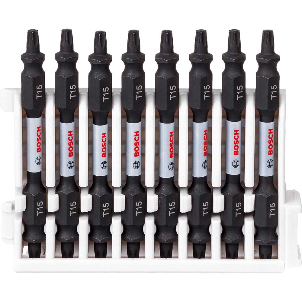 Photo of Bosch Impact Torx Screwdriver Bit T15 65mm Pack Of 8
