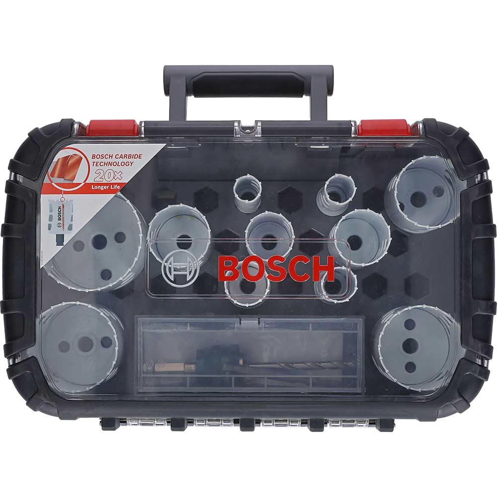 Bosch 13 Piece Endurance for Heavy Duty Carbide Holesaw Set Holesaws