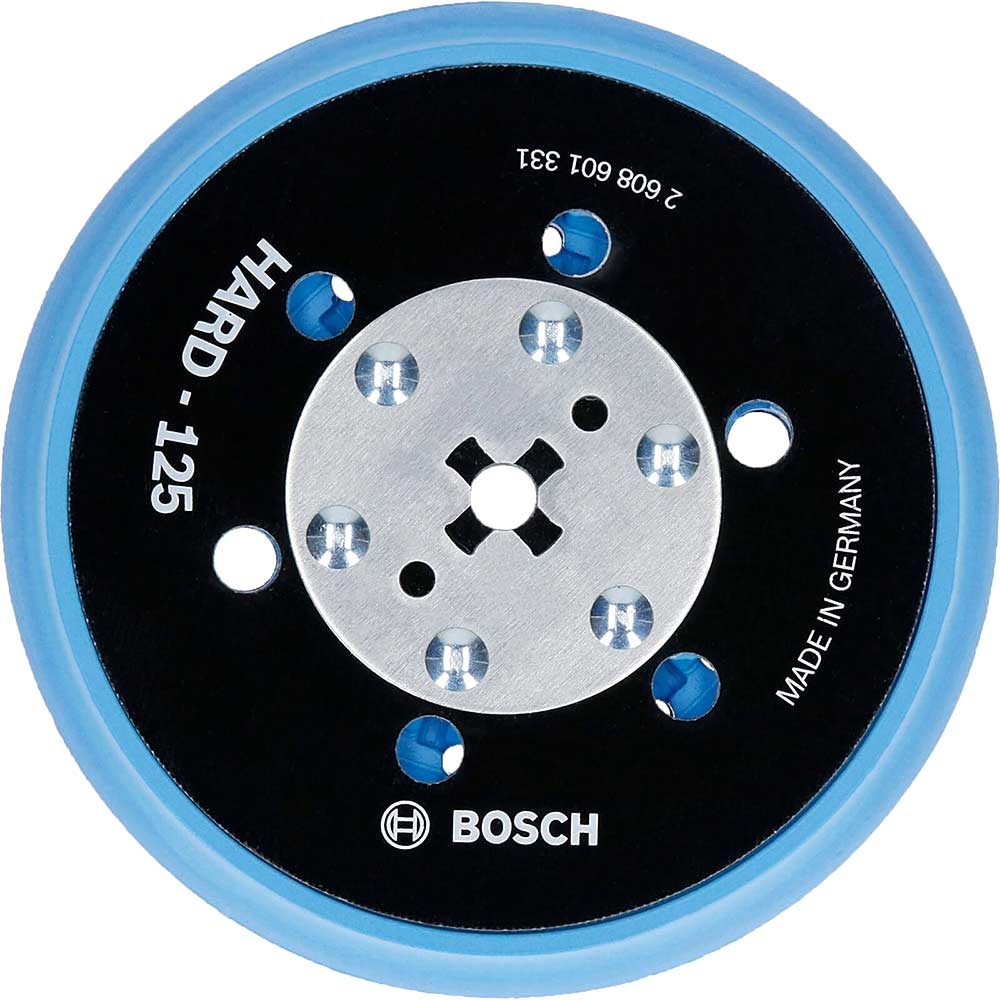 Bosch Hard Random Orbital Sander Backing Pad 125mm Sander Base Plates